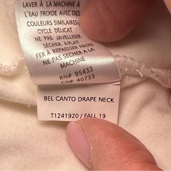 Toad&Co Bel Canto Drape Neck Longsleeve - Picture 7 of 7